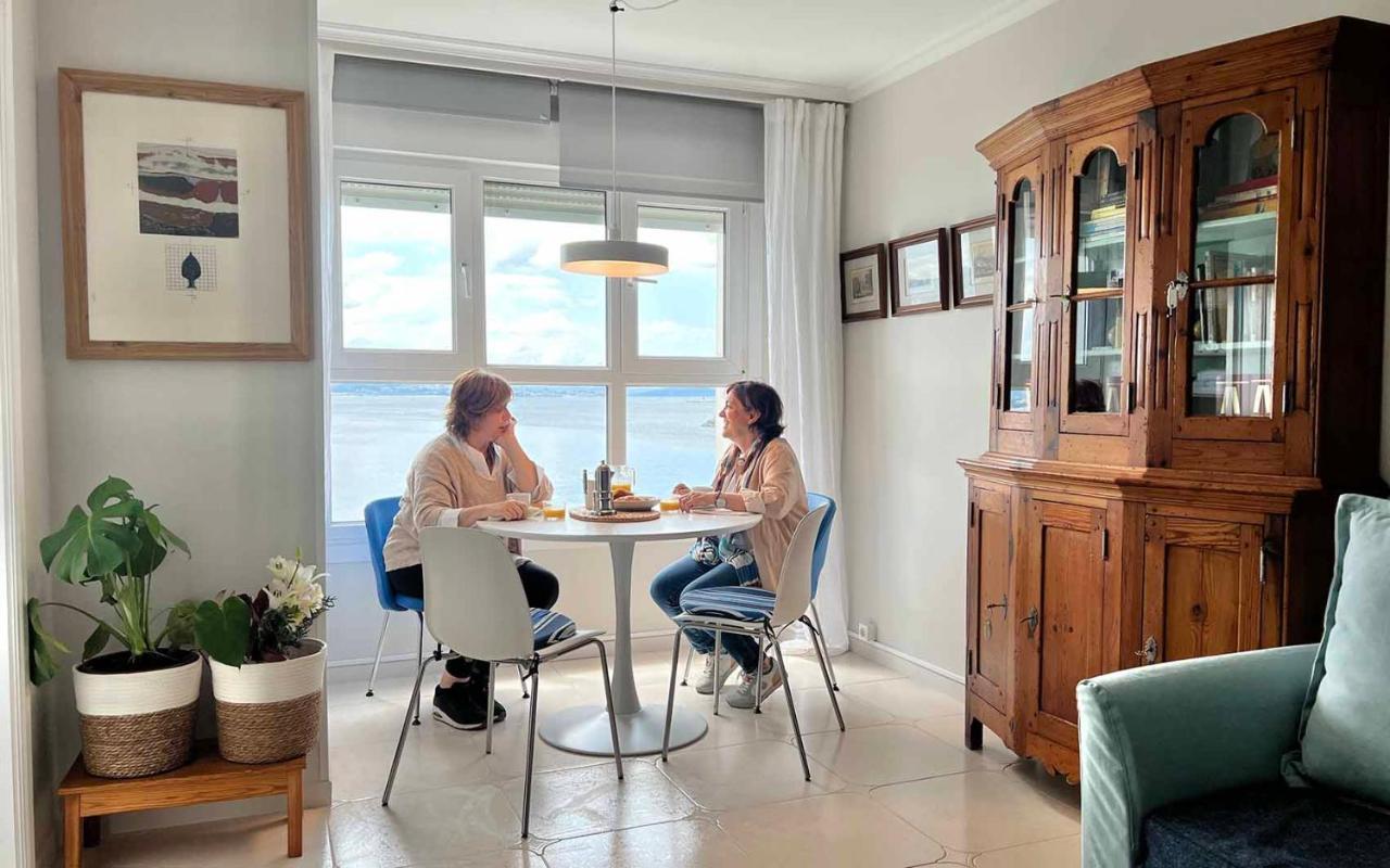 El Mirador De Playa Rodeira, Apartment Cangas do Morrazo Luaran gambar