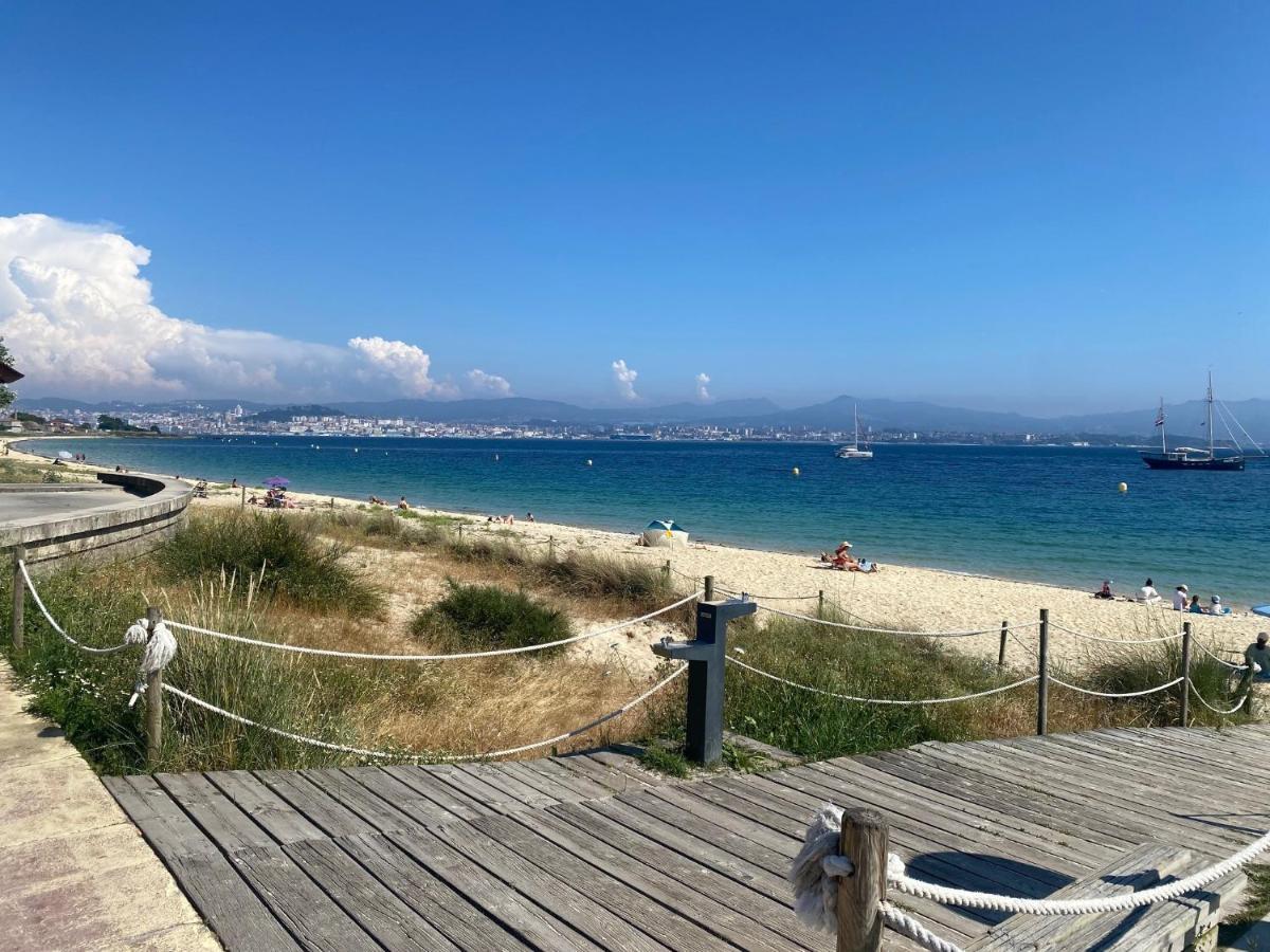 El Mirador De Playa Rodeira, Apartment Cangas do Morrazo Luaran gambar